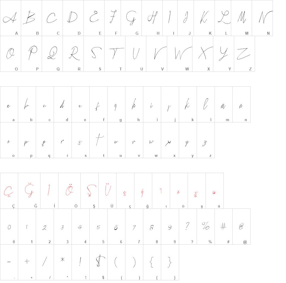 The Standing Still font
